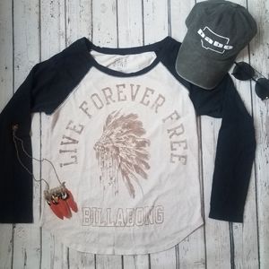 Billabong baseball tee